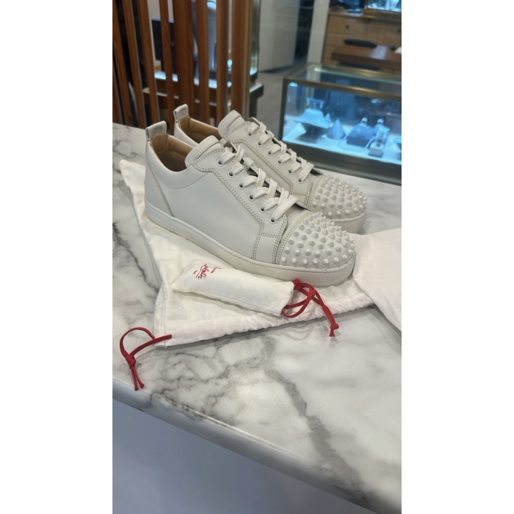 Christian louboutin Louis junior spike sneakers
